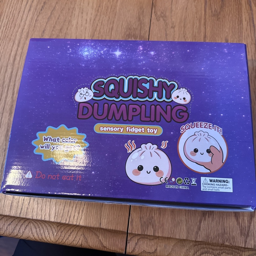 New Mini Squishy Dumpling Box 12pk